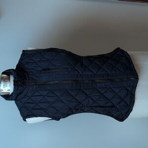 Andrew Marc Quilted Vest - Navy and Black size M